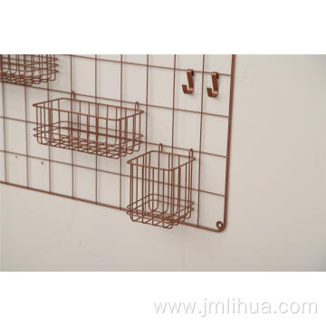 hanging wire basket for wall